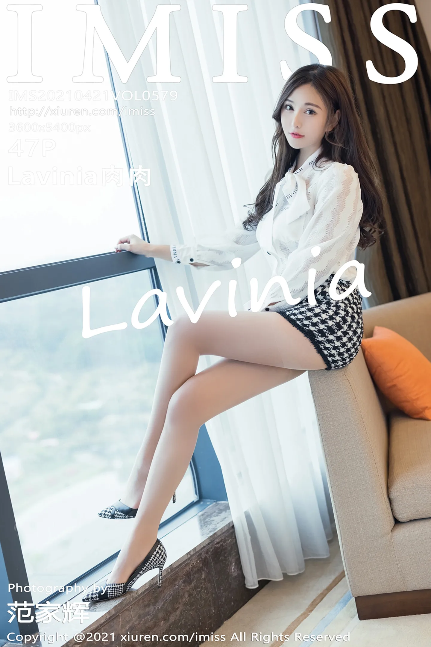 [IMISS爱蜜社]Vol.579_女神Lavinia都市OL着装主题半脱露性感内衣秀完美身材写真47P-秀人网 - XiuRen.Pro